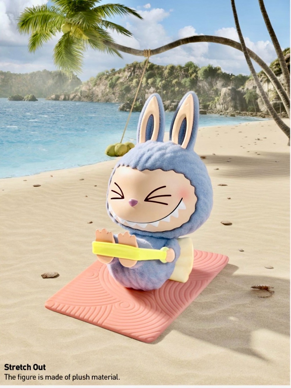 Confirmed “Stretch Out” from the Labubu Lazy Yoga series! Sealed Box.